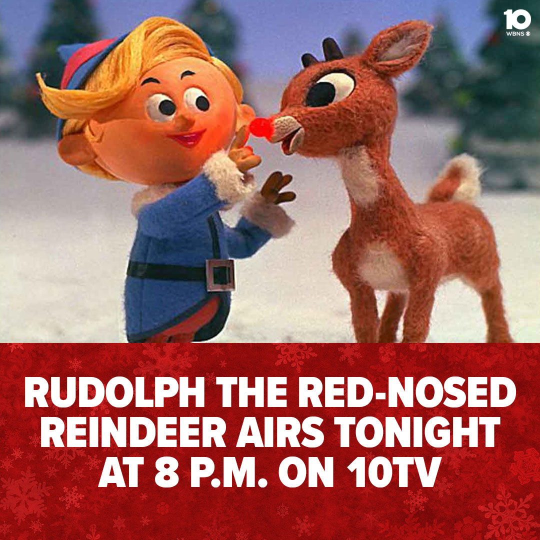 10TV on Twitter: "The timeless animated classic Rudolph the Red-Nosed Reindeer airs tonight on 