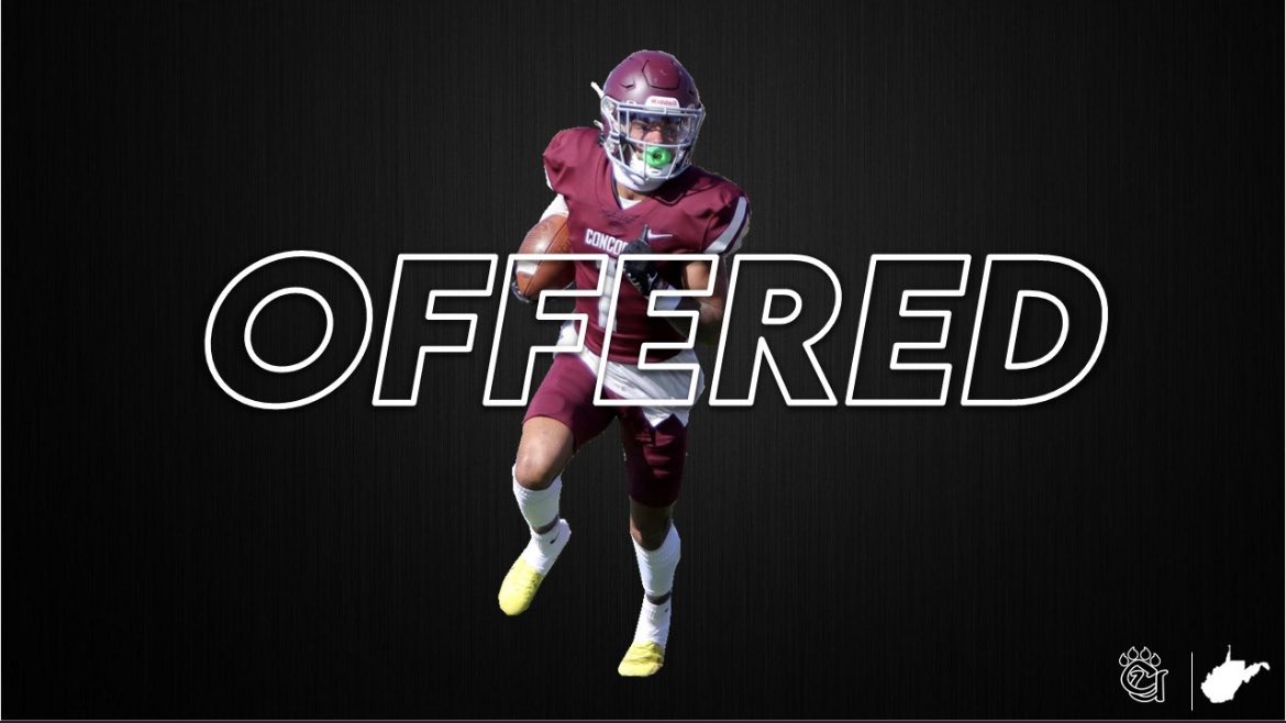 Elijah “Riv” Rivera (@emrivera6) on Twitter photo After talking with <a href="/coachdavewalker/">David Walker</a> i have received an offer from <a href="/ConcordFootball/">Concord University Football</a>.
<a href="/CoachDMays/">Coach Donnie Mays</a> @RedskinStrength <a href="/RedskinFactory/">Redskin Freak Factory</a> <a href="/RedskinsFTBL/">Hurricane High School Football</a> <a href="/CoachJoePratt/">Joe Pratt</a> #RollTribe After talking with <a href="/coachdavewalker/">David Walker</a> i have received an offer from <a href="/ConcordFootball/">Concord University Football</a>.
<a href="/CoachDMays/">Coach Donnie Mays</a> @RedskinStrength <a href="/RedskinFactory/">Redskin Freak Factory</a> <a href="/RedskinsFTBL/">Hurricane High School Football</a> <a href="/CoachJoePratt/">Joe Pratt</a> #RollTribe