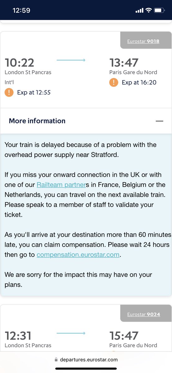sellvida's tweet photo. @EurostarUK Are we travelling today to Paris or not? Can you just tell to people? We are two hours queueing here. Power problems earlier ok, but why do you tell us to then? https://t.co/vbkytsnkjv