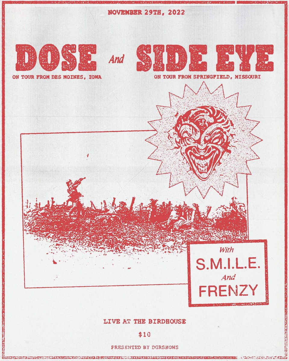 Tonight @ the Birdhouse!!! Heard it's Cold Beer Tuesday for those that celebrate. Get there at 7. DM for the address.