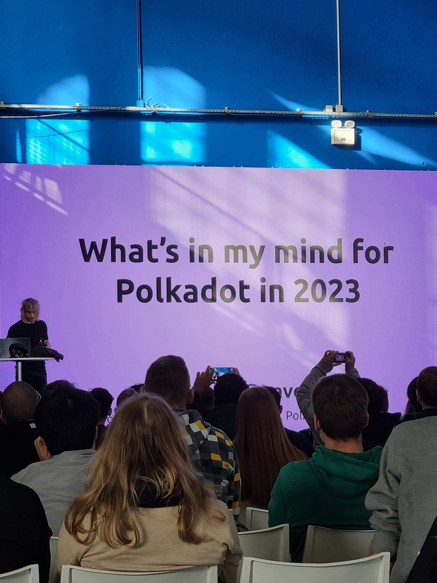 copypeist_'s tweet photo. @gavofyork yesterday at Sub0 https://t.co/D7MoyHzCGO