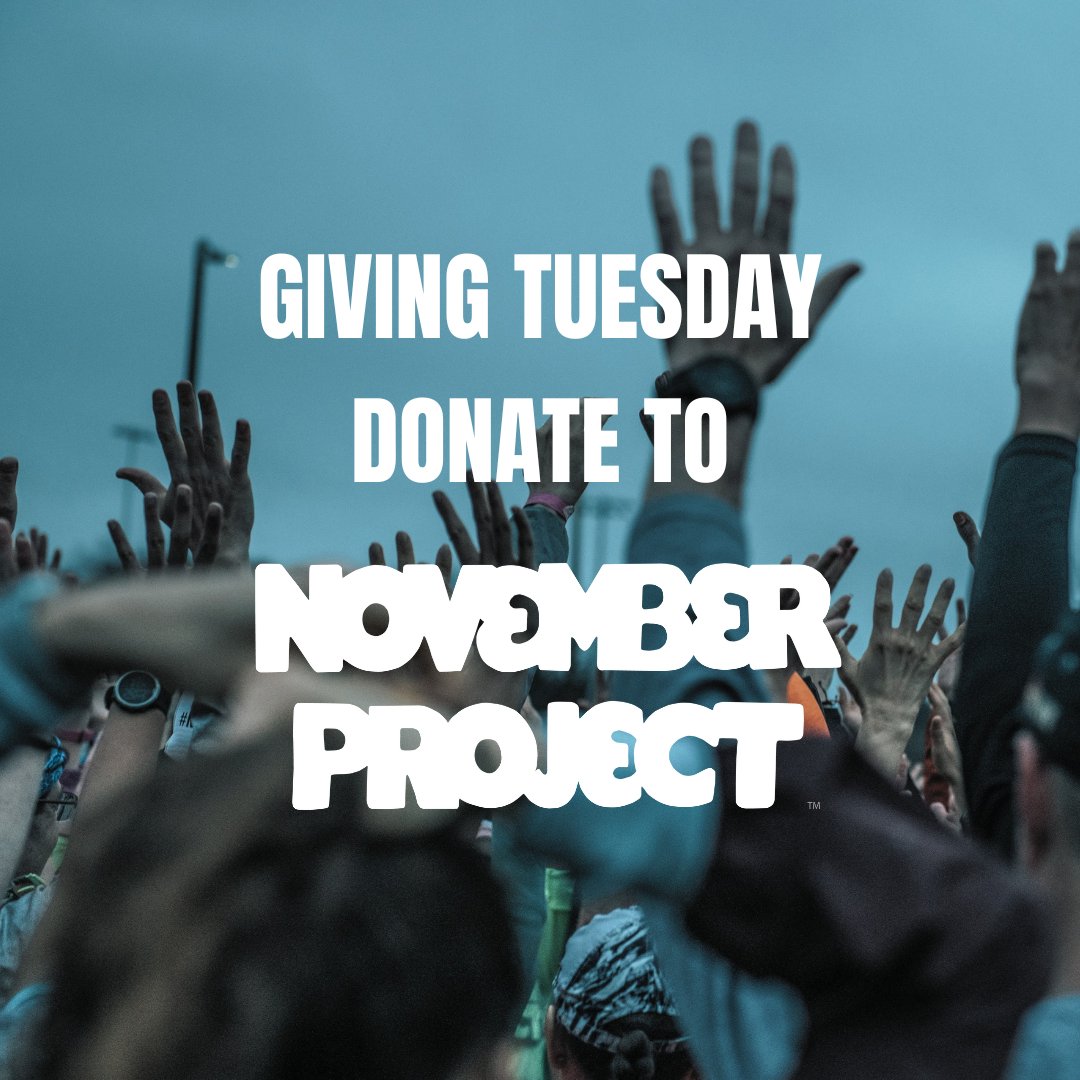 Nov_Project's tweet image. On this #GivingTuesday consider donating to November Project. Your contribution supports the development and support of Co-leaders, day-to-day operations, and the growth of the organization that is lowering intimidation of fitness with fun. Thank you!

paypal.com/donate/?cmd=_s…