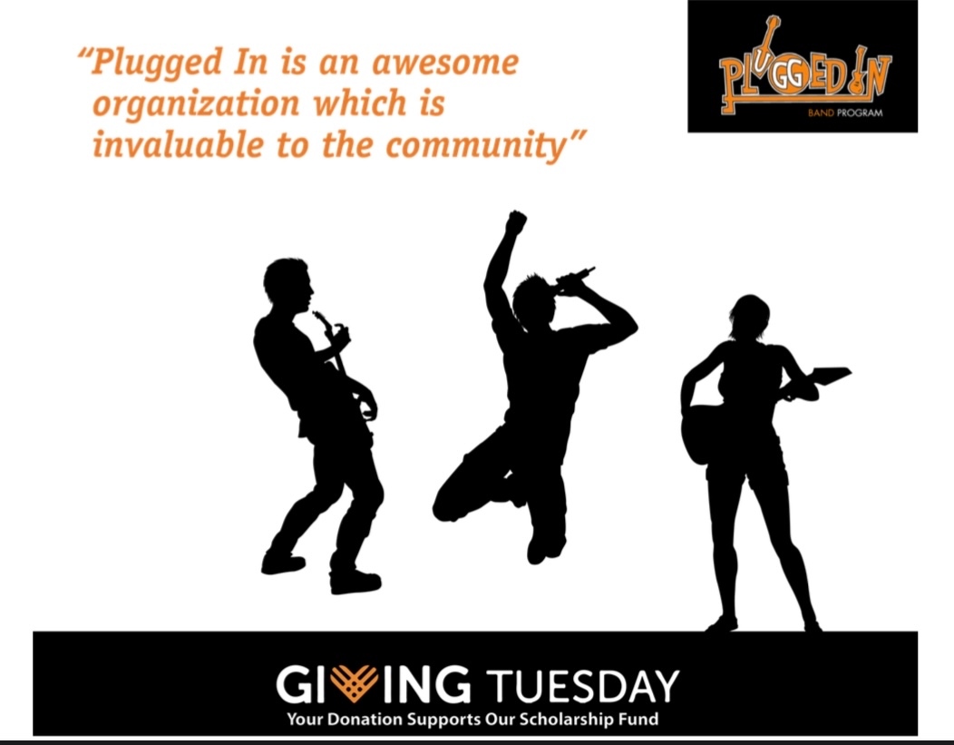 PluggedInBand's tweet image. On #GivingTuesday, your gift supports our Scholarship and Inclusion Fund. This ensures that Plugged In can remain true to our mission to never turn away a student. No donation is too small, and any amount makes a difference. To give, please visit the Linktree in our bio.