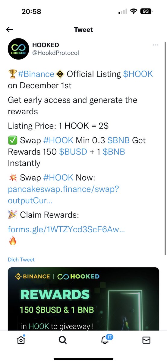 Mtradinggg's tweet photo. @HookedProtocol_ 0xCf27BC5b1DED722694624f27126cc5fefDb10674 https://t.co/GN45GHwbmr
