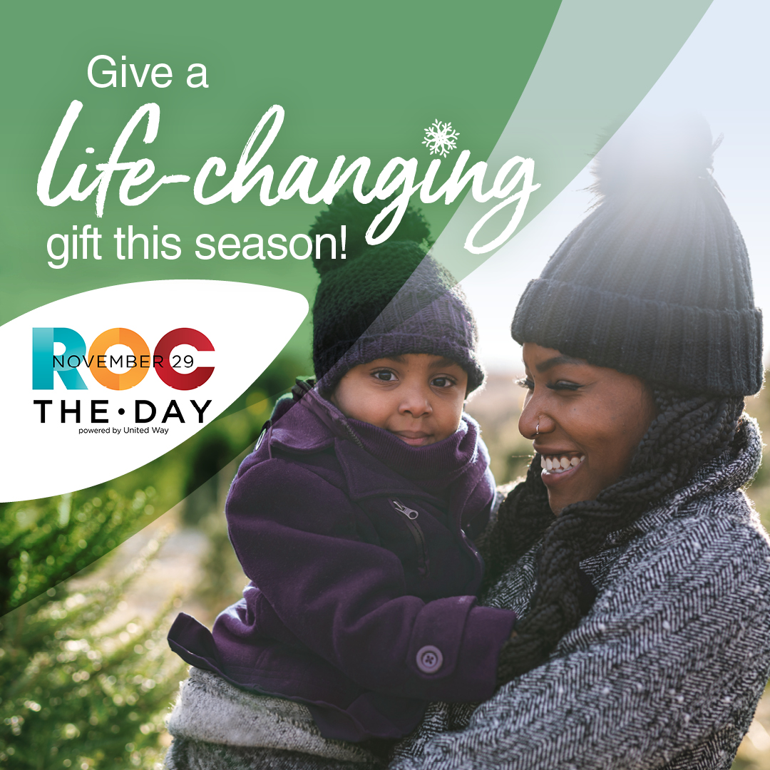 This #GivingTuesday, our Rochester community comes together to ROC the Day and we need YOU to join us. It’s 24 hours of incredible giving and it’s your chance to make a difference for survivors of domestic violence in Monroe County. #ROCtheDay #GiveforDV 

roctheday.org/Willow