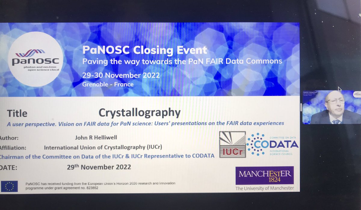Panosc_eu's tweet image. @Claire_L_Walsh (@ucl) presented the Human Organ Atlas,#opendata portal of 3D scans of human organs.
Hans Fangohr @ProfCompMod (@MPSDHamburg) showed the use of Jupyter notebooks for #DataAnalysis.
@HelliwellJohn (@IUCr) shared the vision of the crystallography community
Thank u🙏
