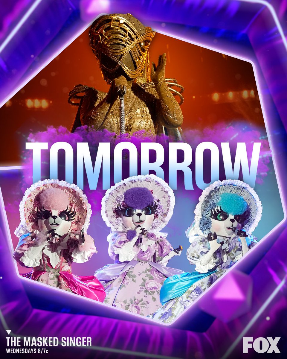 MaskedSingerFOX's tweet photo. This is a Season Finale you won't wanna miss...

#TheMaskedSinger kicks off TOMORROW at 8/7c on @FOXTV! 🎶 https://t.co/9g5RaR9v2j