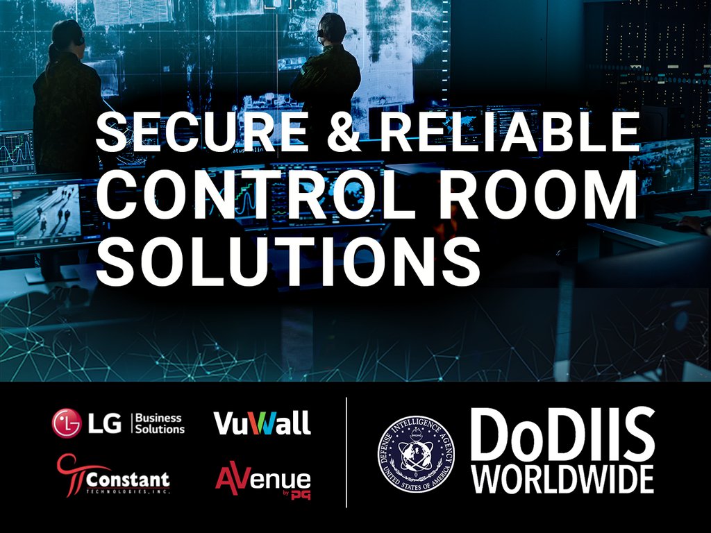 .@VuWall, will share its latest secure and reliable control room solutions for mission-critical applications and integrated command and control (C2) centers for 24/7 operations at DoDIIS Worldwide in San Antonio, Dec. 12-15. #AVTweeps #AVoverIP - bit.ly/3AQ89iE