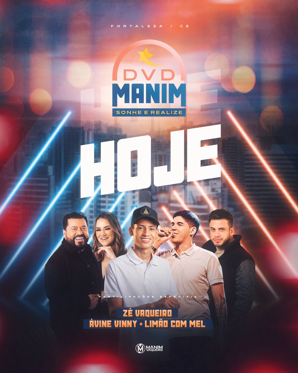 OficialManim's tweet photo. É hoooooooje! 🤩 https://t.co/o7dBIhbxGc