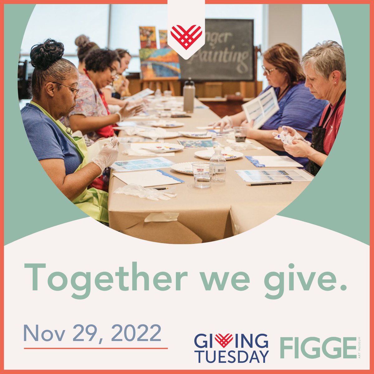 It's #GivingTuesday today! Last year, we brought art to 93 local schools, as well as libraries, hospitals, juvenile detention centers, homeless shelters, and more. Help bring art and people together by making a donation to the Figge today: trymy.link/WhXaz