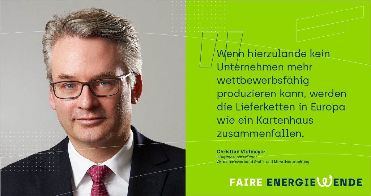WSM-Hauptgeschäftsführer Vietmeyers Appell an die #Bundesregierung zu #Energiepreisbremsen: „Der #Beihilferahmen muss nachverhandelt werden. Wie sollen #Unternehmen neben hohen #Energiekosten noch Rücklagen bilden, falls EU-Vorgaben später die #Rückzahlung von Hilfen erzwingen?“
