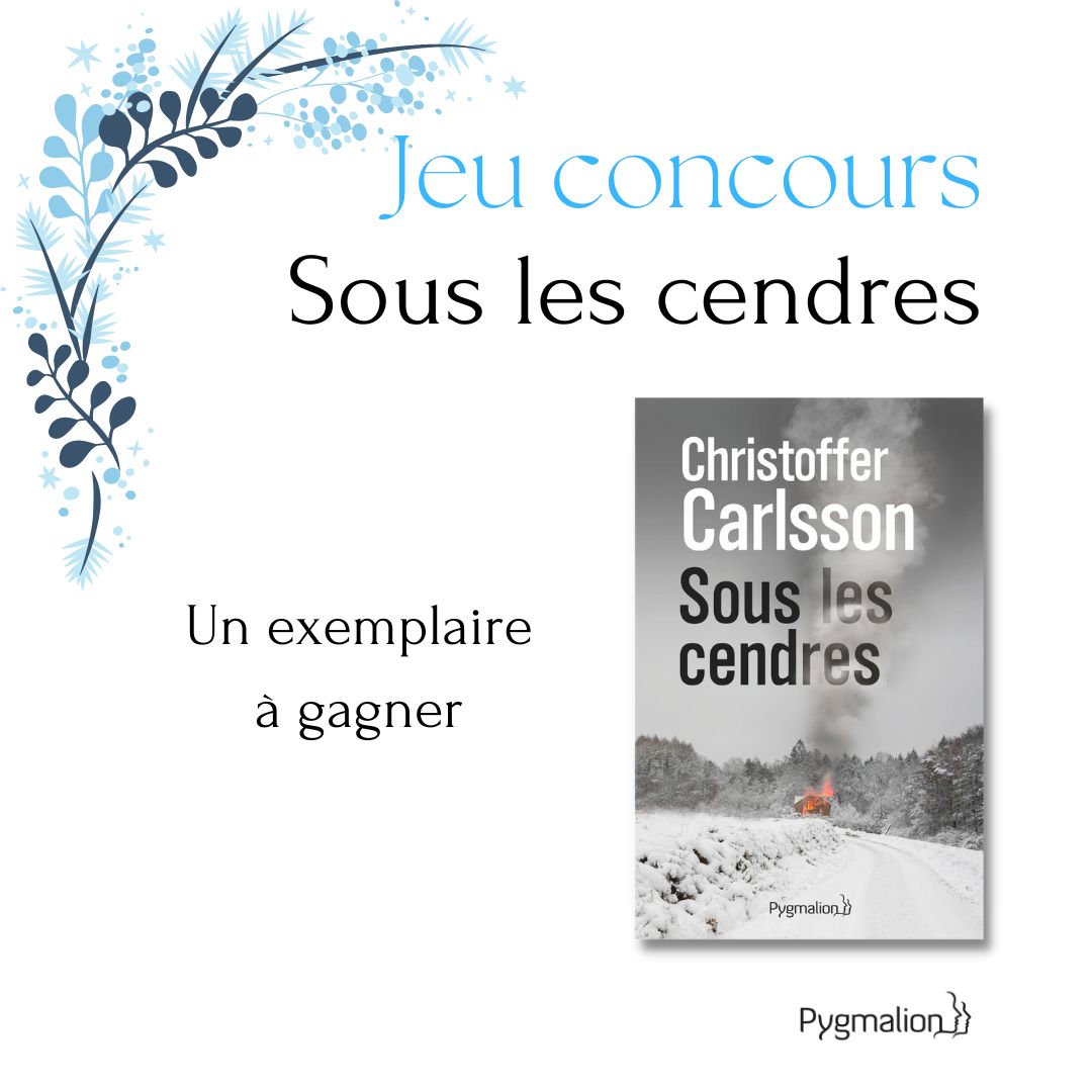 Décembre est enfin là 🥰
Pour tenter de remporter 1 ex. de "Sous les cendres", rien de plus simple :
👉 Follow;
👉 RT.
Le gagnant sera tiré au sort et contacté par MP lundi prochain. Bonne chance 🍀
#thriller #polar #polarnordique #book #livres #booklover #bookaddict #livreaddict