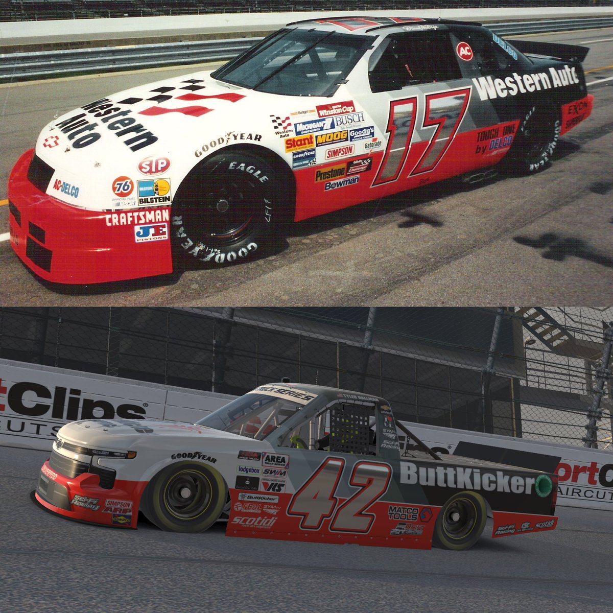 2valveT's tweet photo. Throwing it back to DW tonight at Darlington for the @AREAiRacing truck series 😎 https://t.co/9ginJQYhji