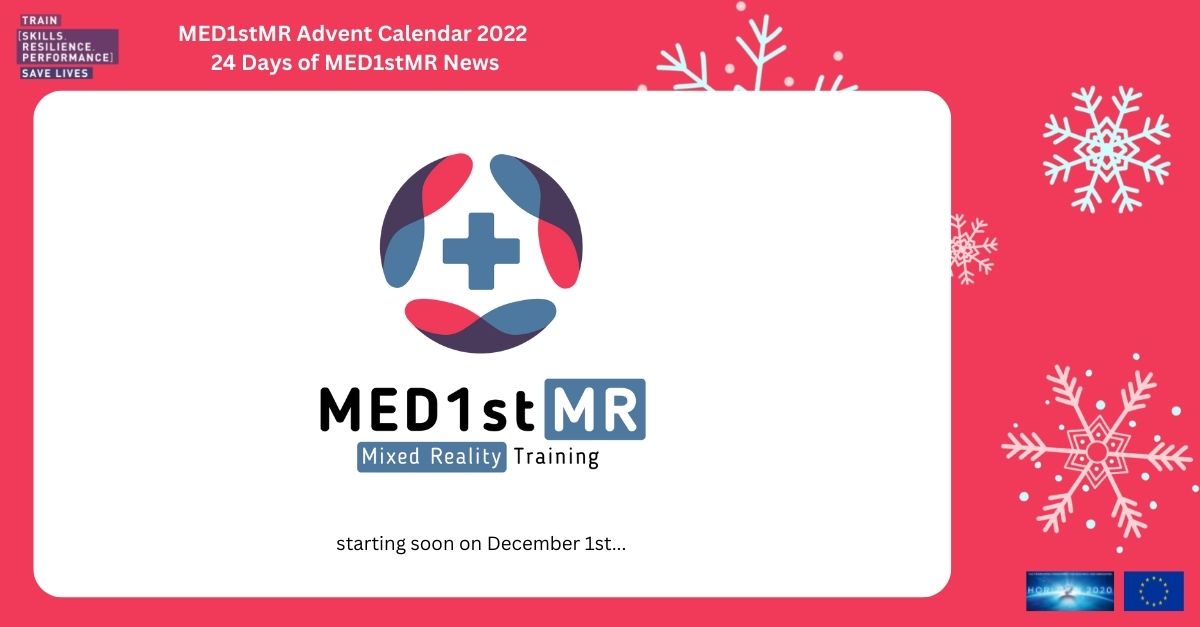 Med1stmr's tweet image. The end of 2022 is coming closer – #MED1stMR is at half-time and started planning 2023. Therefore, the year ends with a tradition called #adventcalendar on social media, marking each day from December 1st until Christmas eve. Stay tuned!

Learn more: med1stmr.eu