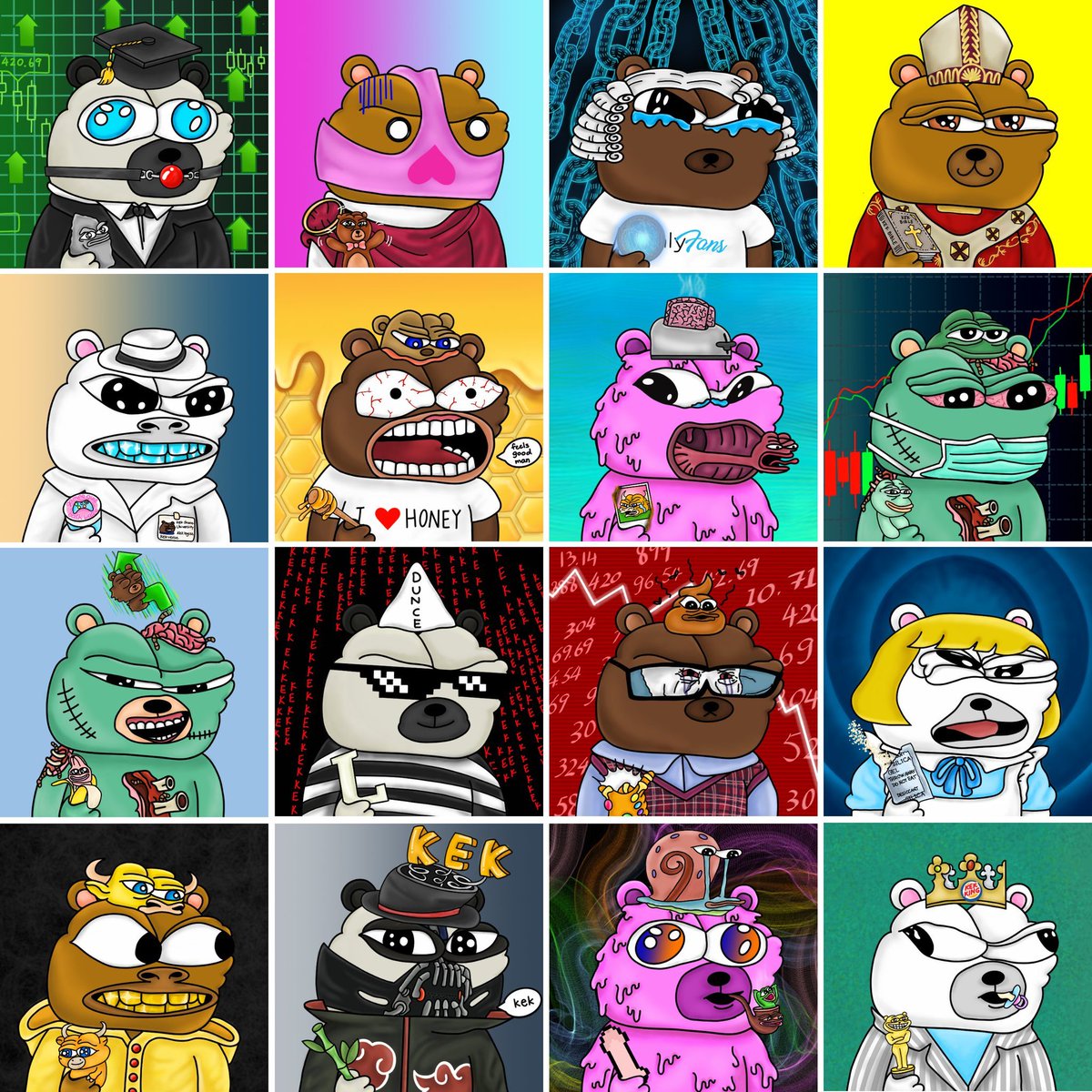 GenuineDegen's tweet image. 🚨🐻#NFT GIVEAWAY TIME🐻🚨

Are you ready to win a prize from one of the most MEMETASTIC NFT collections out there?!

🎁Prize: 1 x @Kekverse_NFT (.03 Eth+🚀)
 
To Enter:
✅Follow @GenuineDegen + @Kekverse_NFT
✅❤️+RT
✅Tag 3 Plebs

#NFTGiveaway #NFTGiveaways #NFTs #GenerousDegens