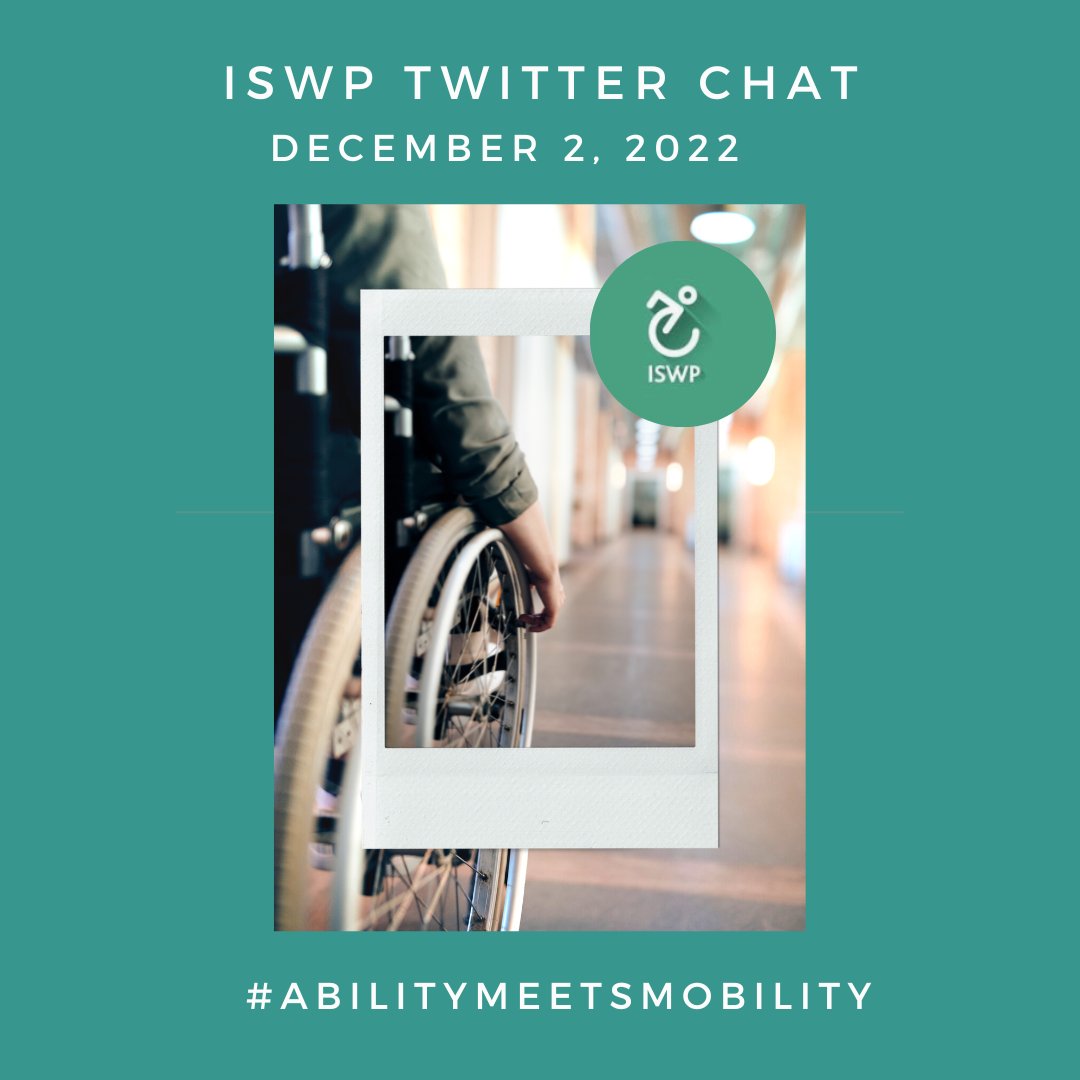 ISWPorg's tweet photo. On Friday, ISWP is marking the @UN's Day of Persons with Disabilities (one day early) by hosting a Q&amp;A twitter chat! We will discuss barriers to accessing &amp; prescribing wheelchairs, &amp; wheelchair representation within labor policies.

DM us to get the questions in advance! https://t.co/Yixhb6Ur7e