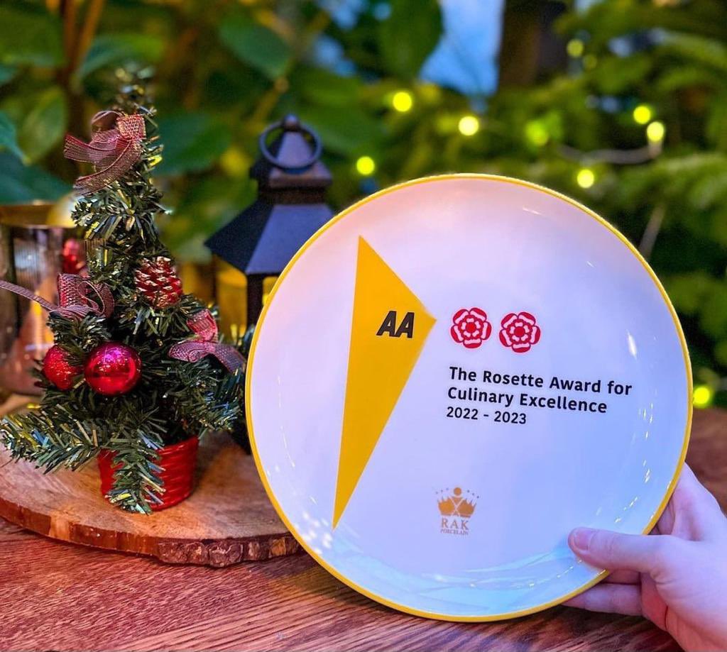 We are proud to announce that our WinePress Restaurant has maintained its 2 AA Rosette rating for 2022-2023. 

Well done to all the team, who do a fabulous job 👏. 

#aarosette #winepressrestaurant #maidsheadhotel #norwichrestuarants #finedining