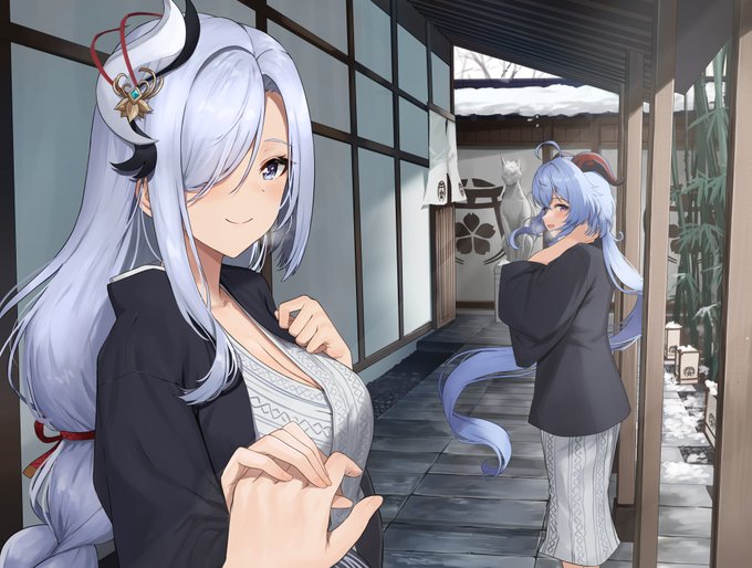 #今月描いた絵を晒そう 
🌨️♨️ 