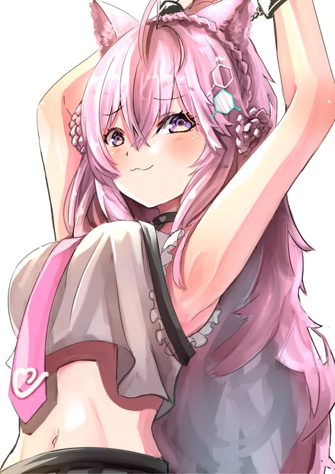描き忘れがあったので修正版#こよりすけっち #博衣こより 