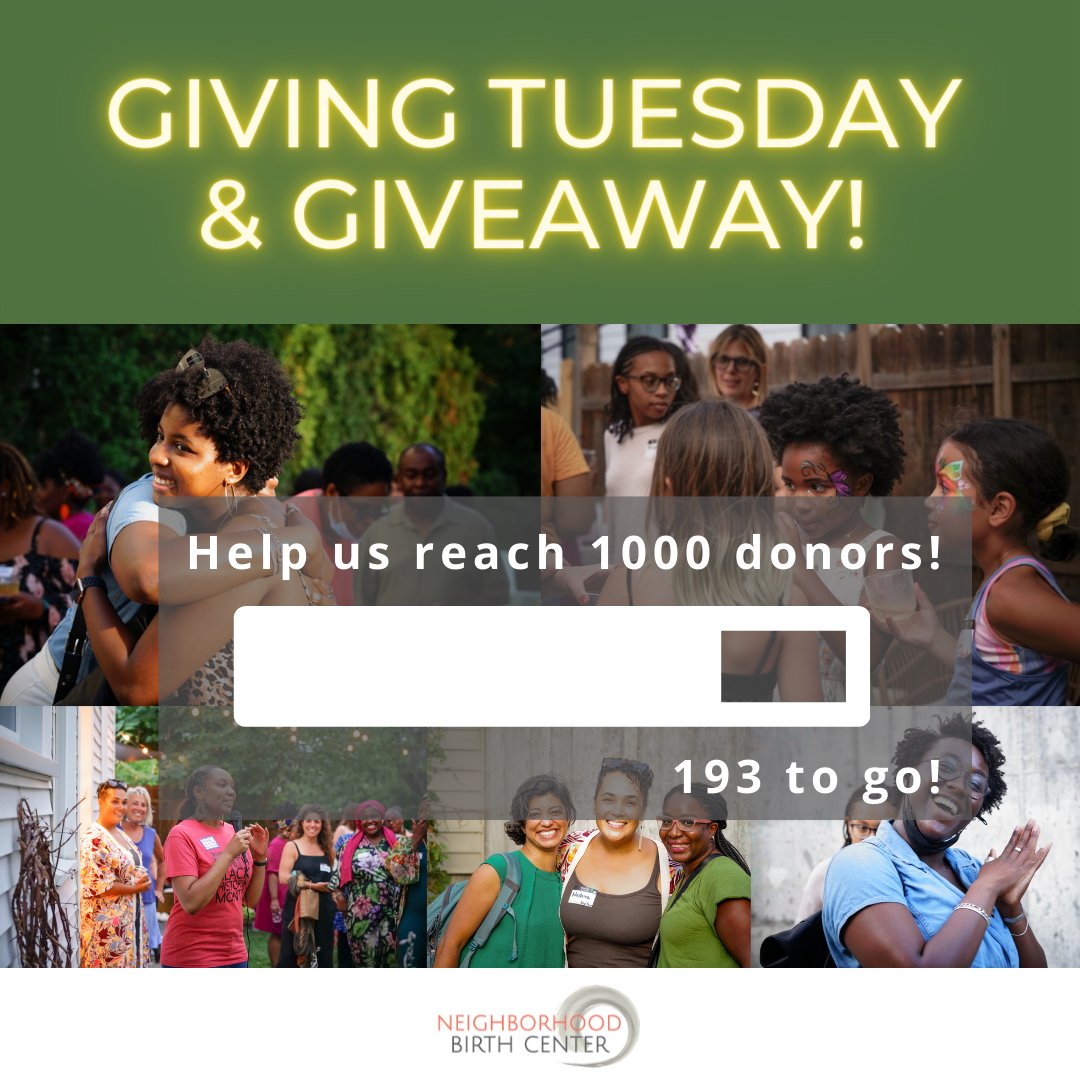 BirthCenterBOS's tweet image. This Giving Tuesday, we’re sharing our impact report, announcing our new online shop (opening in early December!), giving you a fundraising update, and launching a GIVEAWAY!
…borhoodbirthcenter.networkforgood.com/projects/13755…