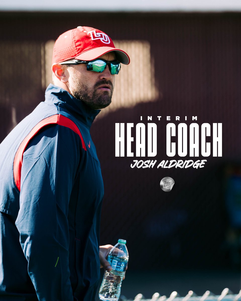 LibertyFootball's tweet photo. .@CoachA_LU has been named the interim head coach for the Flames. https://t.co/hEJ4pbFi6T