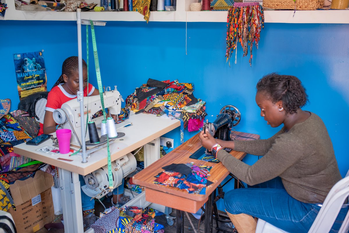 Teamwork makes the dream work, literally! Our time spent in the studio is helping us bring some amazing designs to life that will not only look good but tell a story of purpose! Follow us on our journey. #WasteToWear #SustainableFashion #KenyanFashion