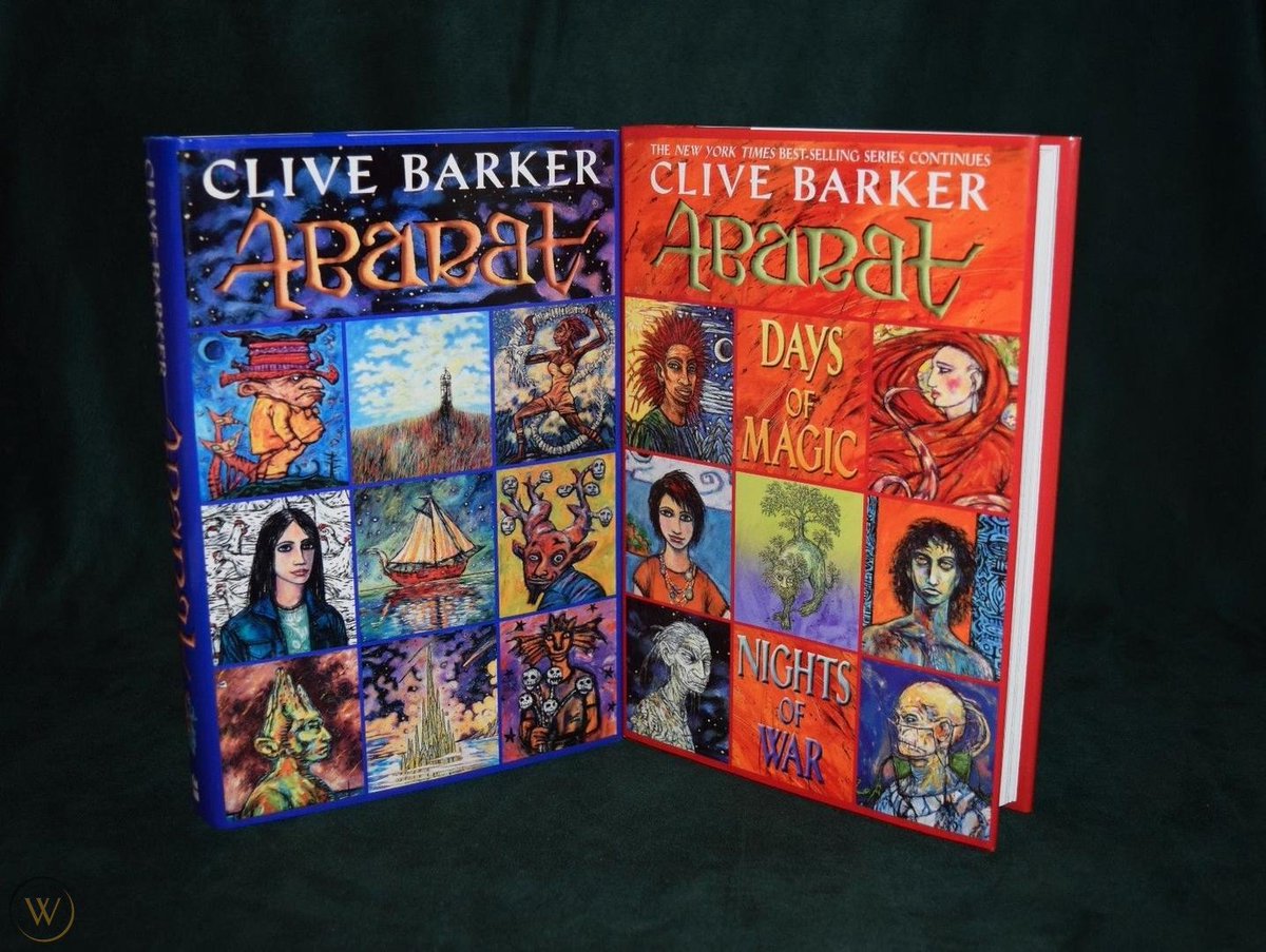 maryadalinee's tweet photo. one of my favorite novel #clivebarker #abarat #novel https://t.co/tvBWwqN1bz