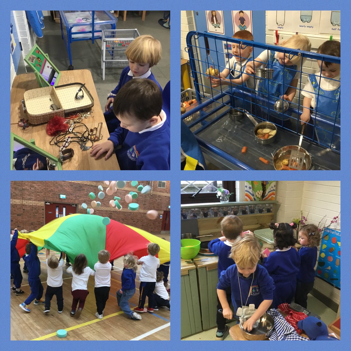 StCPreSchool's tweet photo. Lots of fun learning this month exploring shapes, hibernation, road safety and lots of mark making. https://t.co/xw7djYumAJ