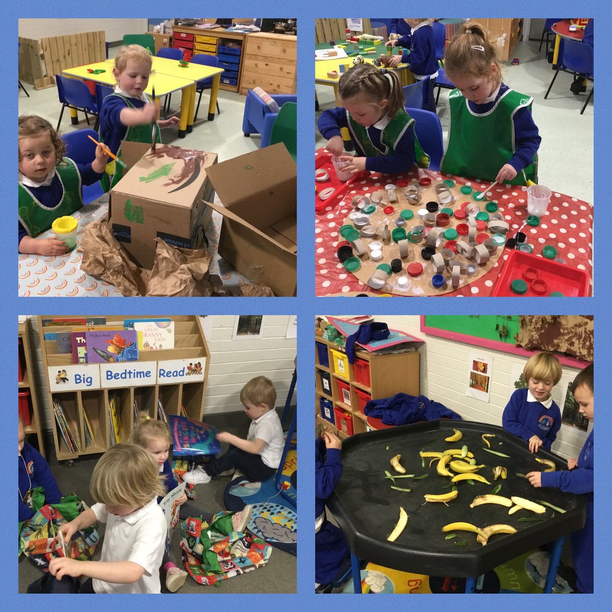 StCPreSchool's tweet photo. Lots of fun learning this month exploring shapes, hibernation, road safety and lots of mark making. https://t.co/xw7djYumAJ