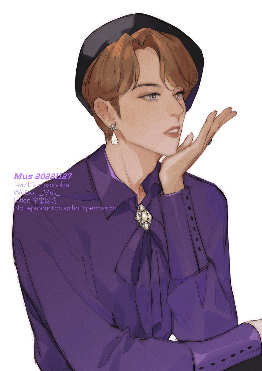 「艳光四射#StrayKids #Straykidsfanart #LeeMinH」|Musのイラスト