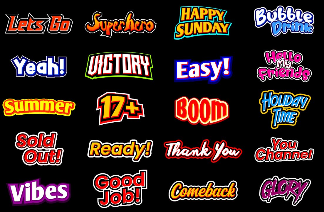 ChristiAnders30's tweet photo. Hello Everyone, Looking for an amazing #Text_Base_Emote? You are in the right place to have the best service, just hit me up! ❤️🤗
#SupportSmallStreamers #gfxartist #twitchstreamer #GFXdesigner #emotes #badges #game #text_base #needdesigners https://t.co/n1NwEK7LiB