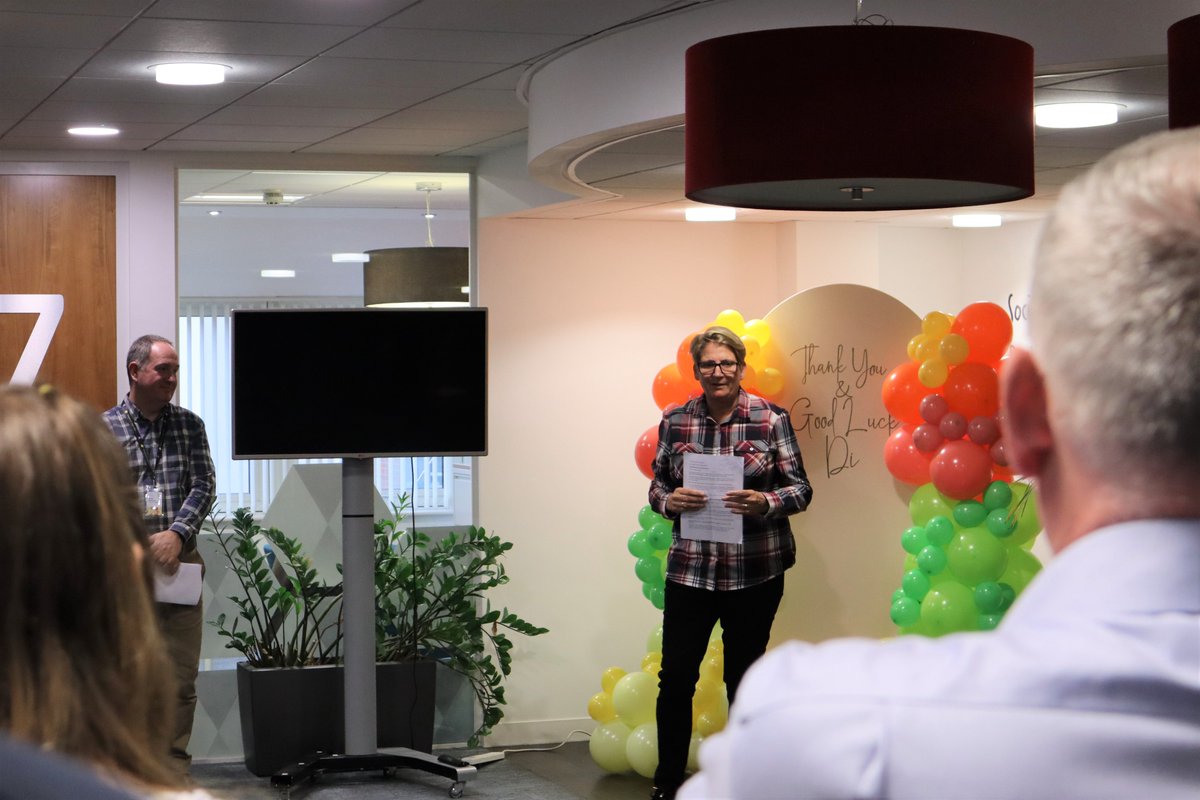 Today we say thank you and goodbye to our incredible Chief Exec <a href="/dithompson24/">Di Thompson (she/her)</a> who is leaving the Group after an incredible 34 years 🧡🥲

Thank you Di and all the very best in your new adventure. You will be so missed by all of us here at Honeycomb Group 🐝