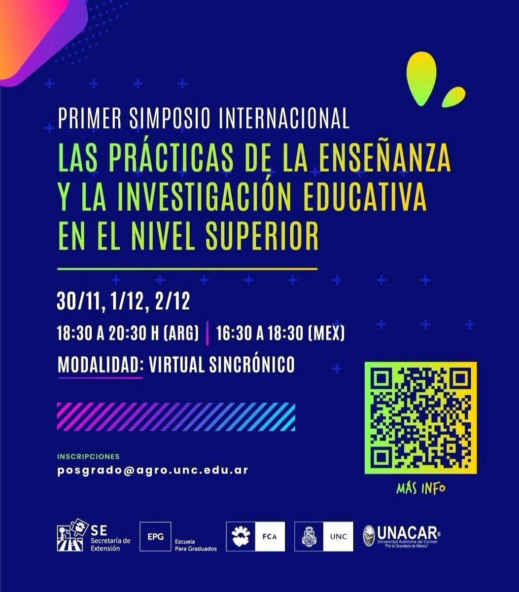 soeducsa's tweet image. ¡Agenda este simposio!