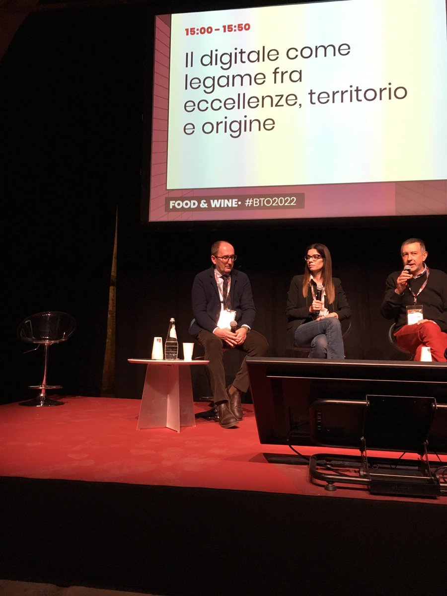 ⁦<a href="/carlodebiasi/">carlodebiasi</a>⁩ #cantinasanfelice #isaacasimovhall #1 #BTO2022 elemento di innovazione è l’approccio con il digitale. L’essenza del vivere bene. Stella verde Michelin  è la cantina #sanfelice #cantina <a href="/carlovischi/">Carlo Vischi</a> <a href="/ricasoli99/">Katarina Andersson - Taste Italy With Me 🍷</a>