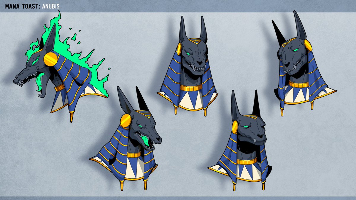 ManaToastGames's tweet photo. Tried making Anubis for the game Hades by 
@SupergiantGames Anyway, i'm an artist looking for work! 😃DM 🐣

#HadesGame #games #freelance #IndieGameDev #indiegames #graphicdesigner #artistsontwitter #Anubis #commisionopen #art #Egyptology #Egypt #conceptart #designer #God #gamer https://t.co/cvzrc4UJfM