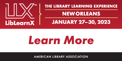 Liz Burns and Jen Apgar from NJSL's Talking Book &amp; Braille Center will be presenting Exploring Accessible Materials and Library Partnerships to Serve the Print Disabled Community at #LibLearnX23 in January! Find out more - buff.ly/3UfIqXZ #NJSLTBBC