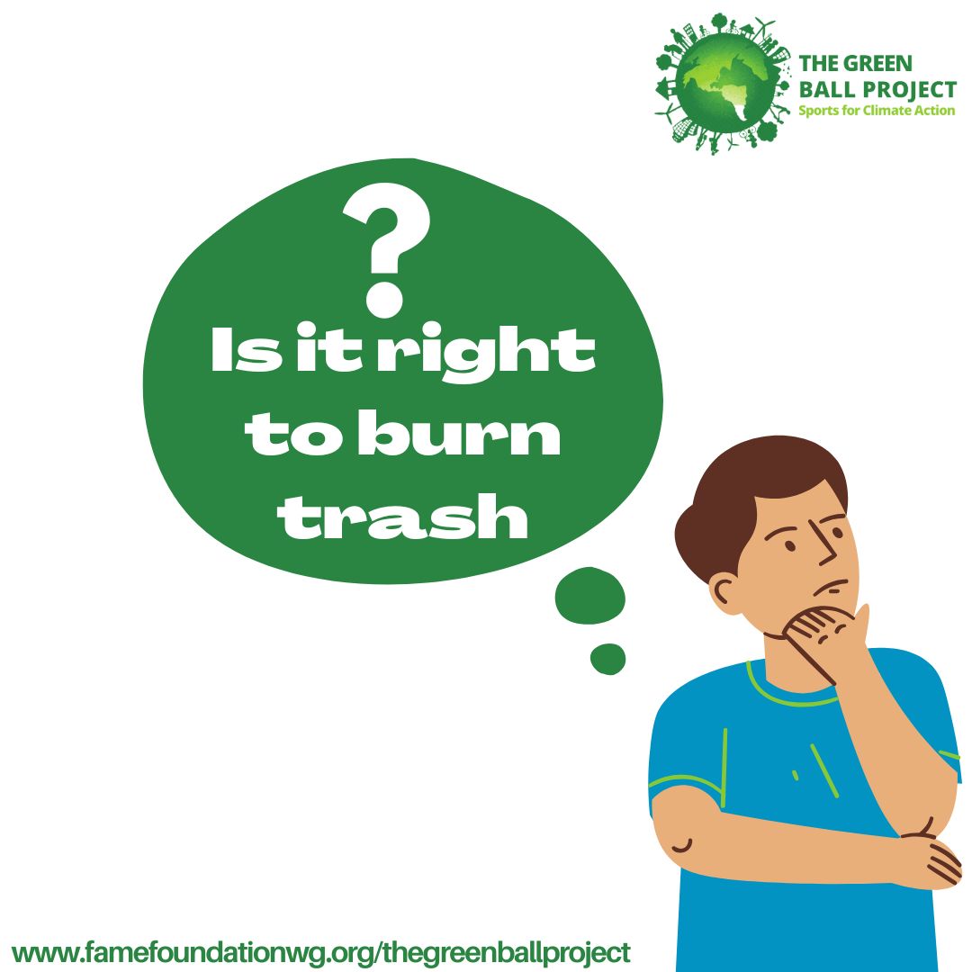The gases may not have immediate impact, but over time they endanger our ecosystem greatly.

Let's save the environment.

#Thegreenballpriject
#famefoundation