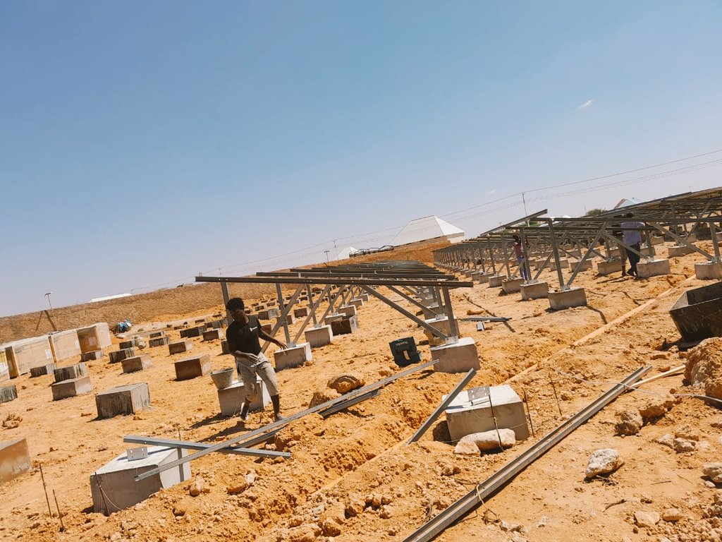 Tamarso252's tweet photo. Working towards the future. A 600kw #solarenergy project somewhere in Galmudug #Somalia, aimed to save 40% diesel fuel.

Join our initiatives to transform the energy sector. 
@SELCOFoundation @Invest_Somalia @EUinSomalia @UNIDOSomalia @DAIGlobal @LeeSorensenSD @Abdisalam_Rajo https://t.co/gGzgRKQJzH