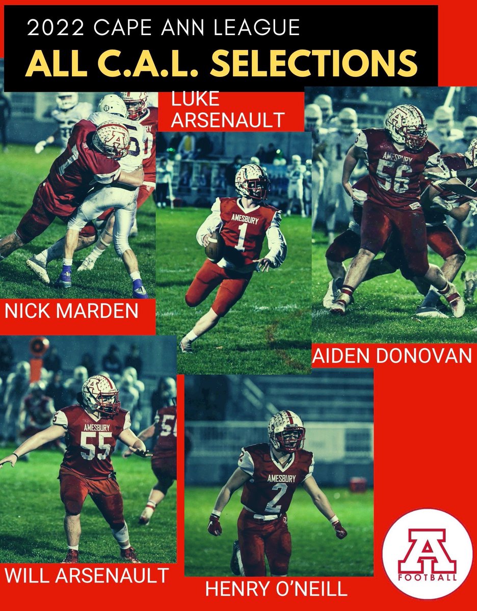 Congratulations to our All CAL Selections.