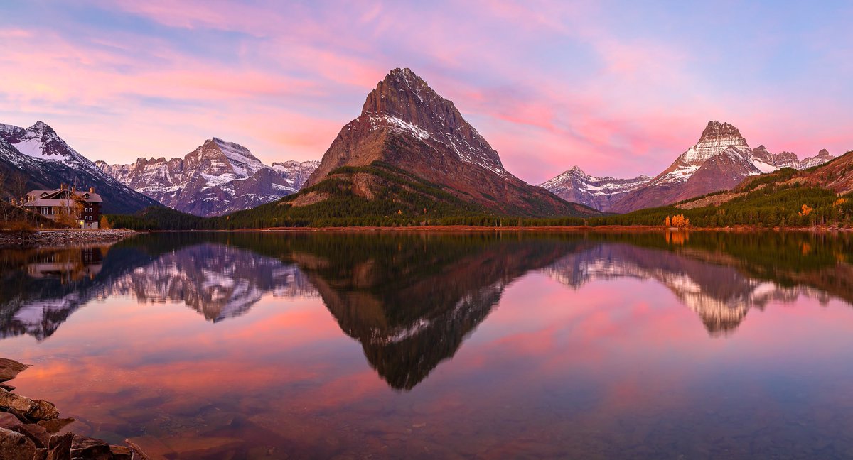 'A sunrise I’ll remember forever……' - @MontanaImgs

#glaciernationalpark #findyourpark #crownofthecontinent #lastbestplace #nationalpark #sunrise #montanasunrise #montanalandscape #landscapephotography #bigskycountry #rockymountains #swiftcurrent