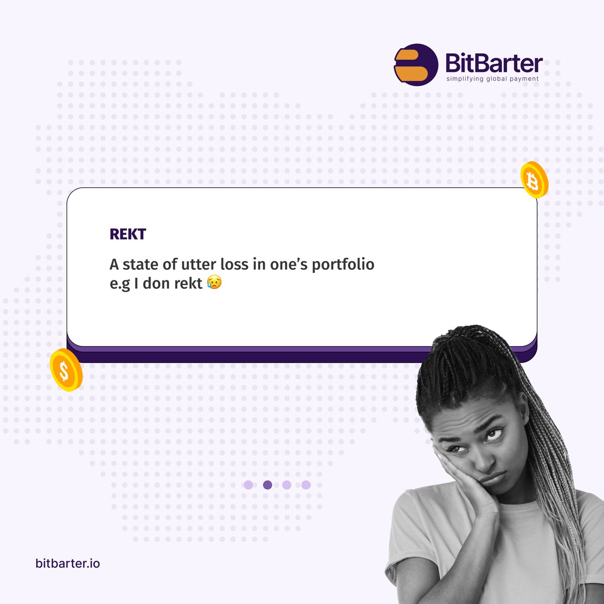 TheBitbarter's tweet photo. Which of these slangs do you use?
Reply below😃
#nigerianslangs #cryptonigeria #nigeriacryptocommunity #BitBarter https://t.co/a7W5hagAhm