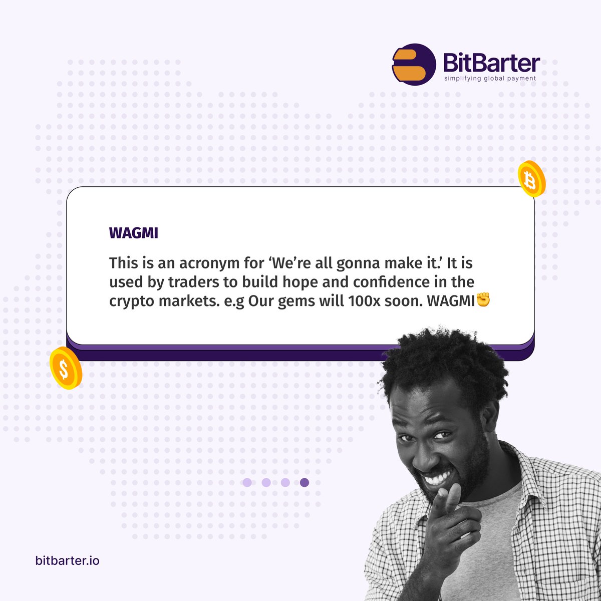 TheBitbarter's tweet photo. Which of these slangs do you use?
Reply below😃
#nigerianslangs #cryptonigeria #nigeriacryptocommunity #BitBarter https://t.co/a7W5hagAhm