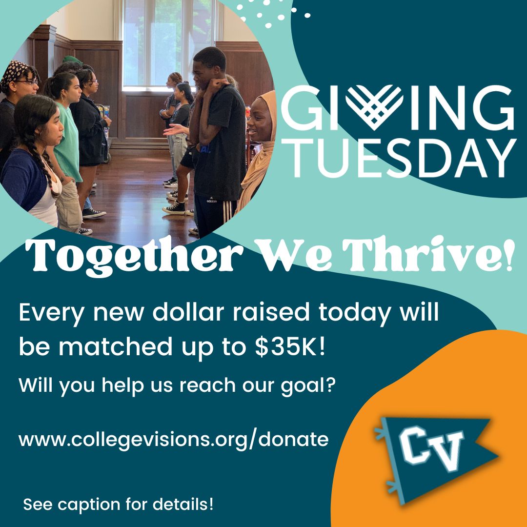 College Visions On Twitter TODAY IS GIVINGTUESDAY And This Year We college-visions-on-twitter-today-is-givingtuesday-and-this-year-we