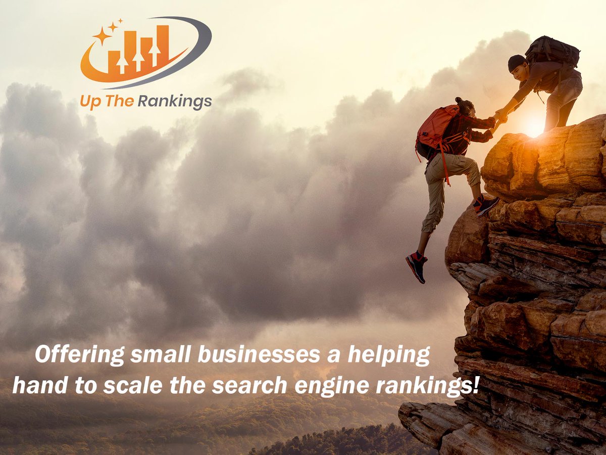 RankingsUp's tweet photo. Running a small business can be challenging at the best of times. Sometimes you just need someone to give you a helping hand. Let Up The Rankings SEO Services help you scale the search engine rankings, attract more customers and increase your sales.
#LocalSEO #SmallBusinessSEO https://t.co/zQxMq2kGLL