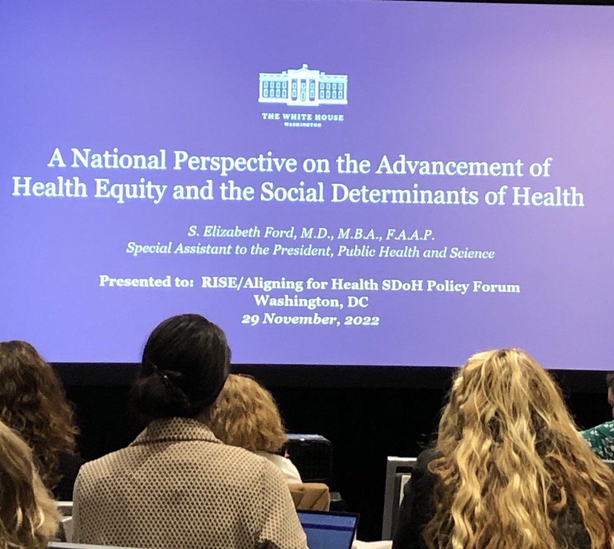 Great start to an important topic #SDOH #healthleadership