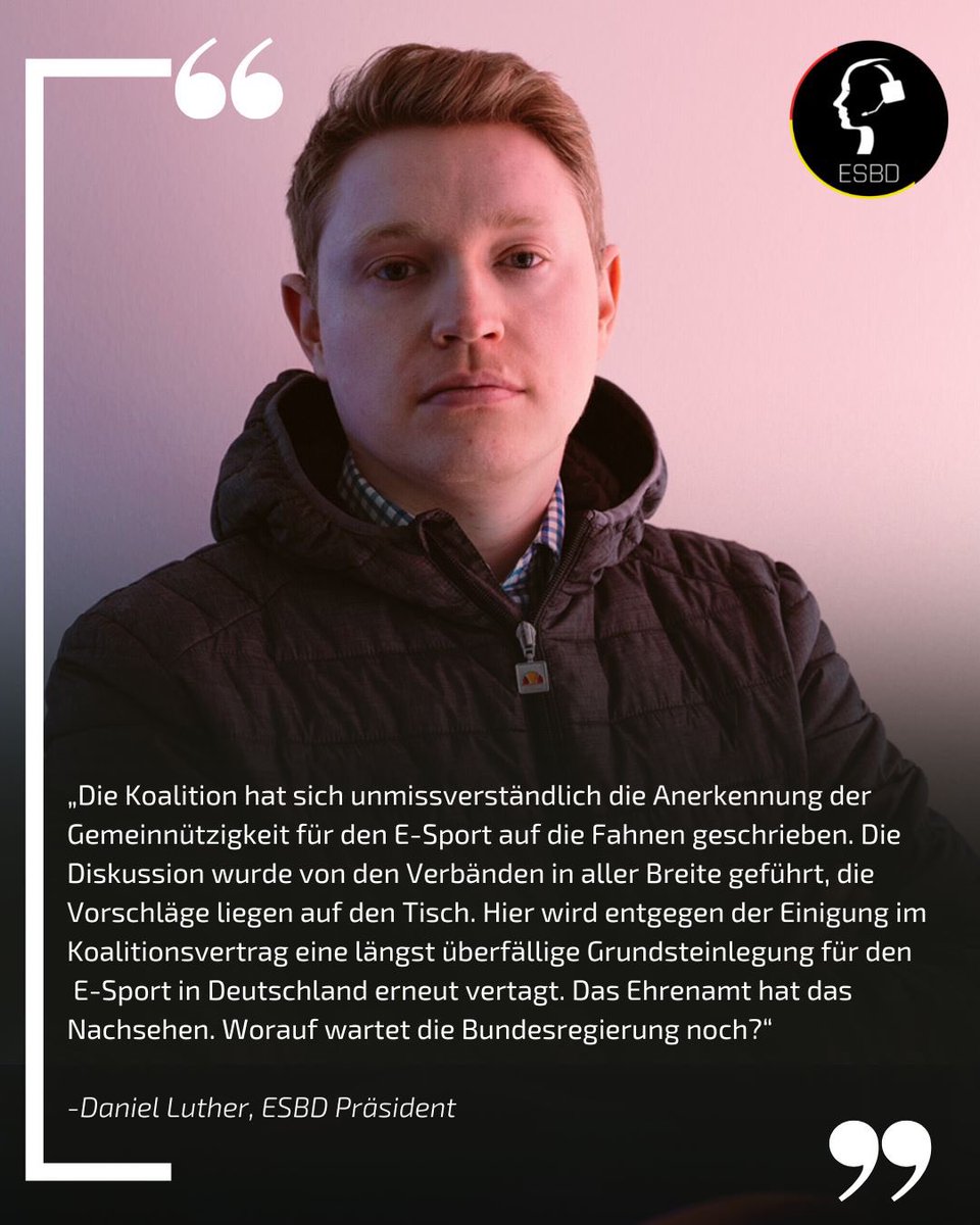 ESBD - E-Sport-Bund Deutschland tweet media