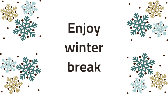 Classes ✅
Finals ✅
Winter Break 🔜

Have a wonderful winter break #MustangFamily! Stay safe, and see you in January! 🐴