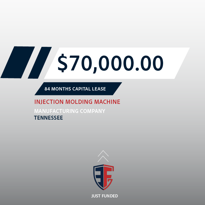 EFGLLC's tweet photo. Just Funded: Tempering Machines to Automation Package to Injection Molding Machines and everything in between! 

#EquipmentFinancing https://t.co/D3e6JFlDnD