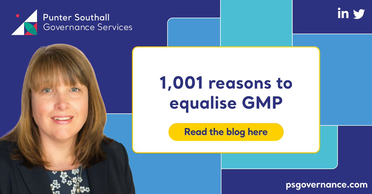 Many trustees put reconciling guaranteed minimum pensions (GMPs) in the ‘not just now’ box. Read Kirsty's blog for the reasons why you should go for it and equalise GMPs now. okt.to/UA2Nr6 #GMP #reconciliation #equalisation #pensions #trustees