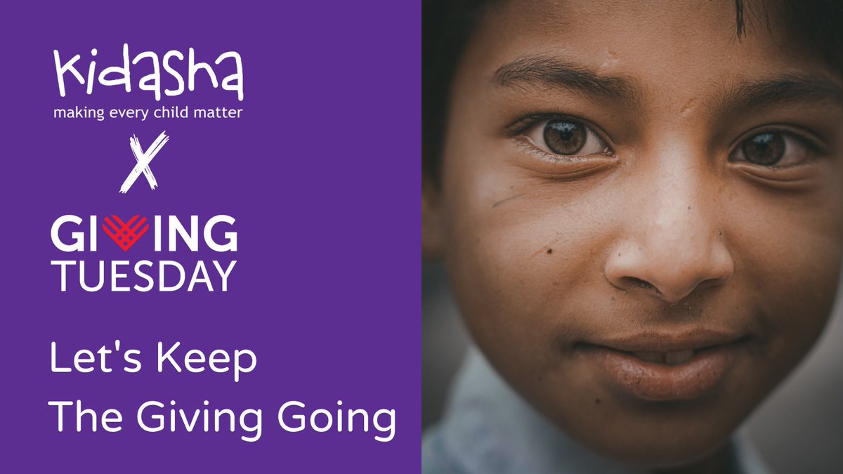 #GivingTuesday is here! From monthly donations to small shopping changes, there are many ways you can ‘Keep The Giving Going’ so all children growing up in urban Nepal can have access to a safe, bright future.
kidasha.org